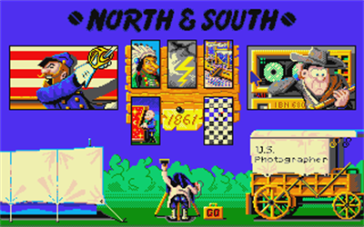 North & South - Screenshot - Game Select Image