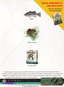 Front Page Sports: Trophy Bass 2 - Advertisement Flyer - Front Image