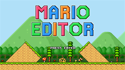 Mario Editor - Screenshot - Game Title Image