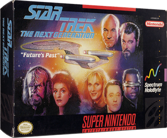 Star Trek: The Next Generation: Future's Past - Box - 3D Image