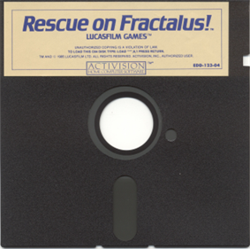 Rescue on Fractalus! - Disc Image
