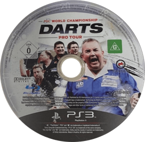 PDC World Championship Darts Pro Tour - Disc Image