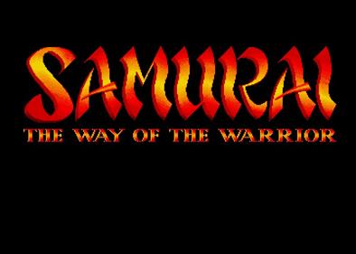 Samurai: The Way of the Warrior - Screenshot - Game Title Image