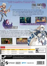 Final Fantasy IV: The After Years - Fanart - Box - Back Image