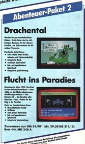 Das Drachental - Advertisement Flyer - Front Image