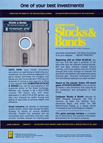 Computer Stocks & Bonds - Box - Back Image
