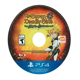 The Seven Deadly Sins: Knights of Britannia - Disc Image