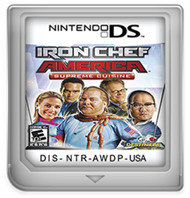Iron Chef America: Supreme Cuisine - Fanart - Cart - Front Image