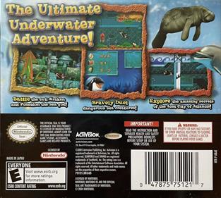 Shamu's Deep Sea Adventures - Box - Back Image