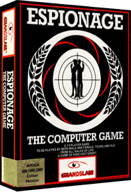 Espionage: The Computer Game - Box - 3D Image