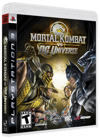 Mortal Kombat vs. DC Universe - Box - 3D Image