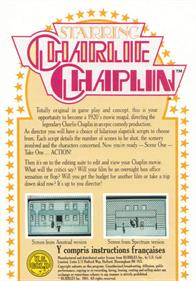 Starring Charlie Chaplin - Box - Back Image