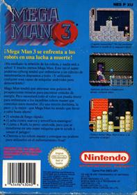 Mega Man 3 - Box - Back Image