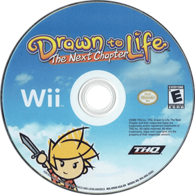 Drawn to Life: The Next Chapter - Disc Image