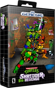 Teenage Mutant Ninja Turtles: Shredder's Re-Revenge - Box - 3D Image