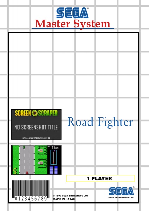 master system road fighter