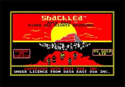 Shackled  - Screenshot - Game Title Image