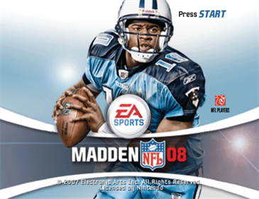 Madden NFL 08 - Screenshot - Game Title Image