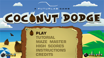 Coconut Dodge - Screenshot - Game Select Image
