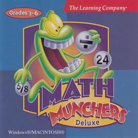 Math Munchers Deluxe - Box - Front Image