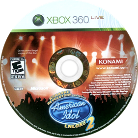 Karaoke Revolution Presents: American Idol Encore 2 - Disc Image