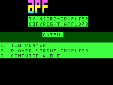 Catena - Screenshot - Game Title Image