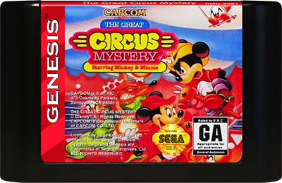 The Great Circus Mystery Starring Mickey & Minnie - Cart - Front Image