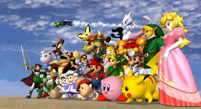 Super Smash Bros. Melee - Fanart - Background Image