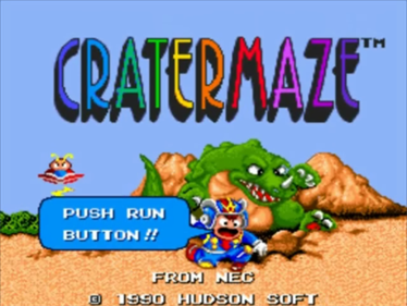 Cratermaze - Screenshot - Game Title Image