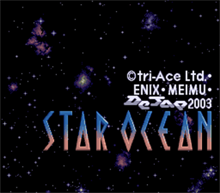 Star Ocean - Screenshot - Game Title Image