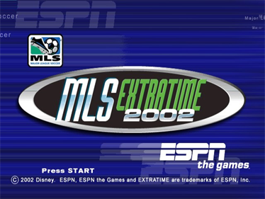 ESPN MLS ExtraTime 2002 - Screenshot - Game Title Image