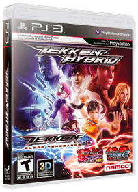 Tekken Hybrid - Box - 3D Image