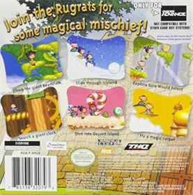 Rugrats: Castle Capers - Box - Back Image