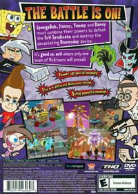 Nicktoons: Unite! - Box - Back Image