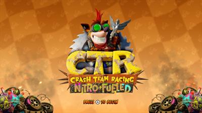 CTR: Crash Team Racing: Nitro-Fueled - Screenshot - Game Title Image