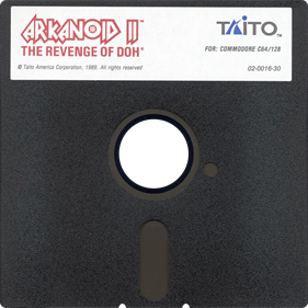 Arkanoid II: Revenge of Doh - Disc Image