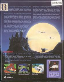 King's Quest IV: The Perils of Rosella - Box - Back Image