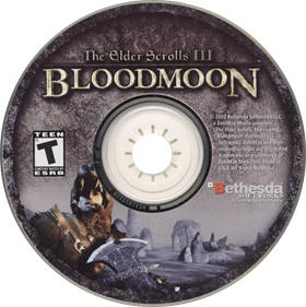 The Elder Scrolls III: Bloodmoon - Disc Image