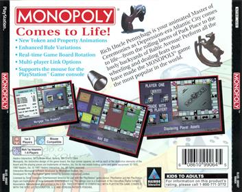 Monopoly - Box - Back Image