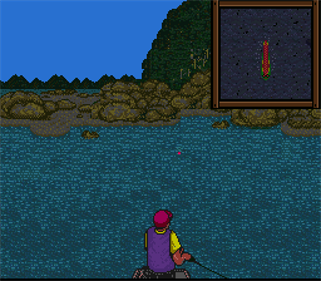 Kashiwagi Shigetaka no Top Water Bassing - Screenshot - Gameplay Image