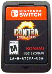 Contra: Rogue Corps - Cart - Front Image