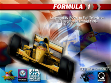 Formula 1 - Screenshot - Game Title Image