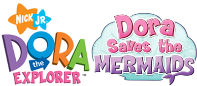 Dora the Explorer: Dora Saves the Mermaids - Clear Logo Image