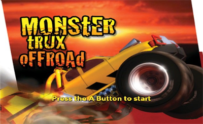 Monster Trux: Offroad - Screenshot - Game Title Image