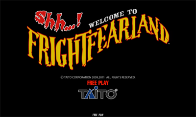 Shh...! Welcome to Frightfearland - Screenshot - Game Title Image