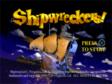 Shipwreckers! - Screenshot - Game Title Image