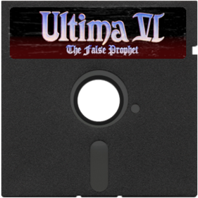 Ultima VI: The False Prophet - Fanart - Disc Image