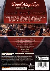 Devil May Cry HD Collection - Box - Back Image