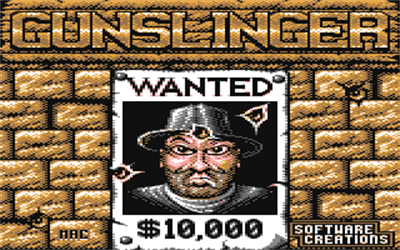 Gunslinger (Virgin Mastertronic) - Screenshot - Game Title Image