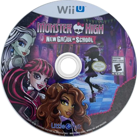 Monster High: New Ghoul in School - Disc Image